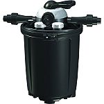 Easy to use and versatile: filters, backwashes, rinses and more Reusable filter pad removes fine debris and polishes water quickly Biological and mechanical media for maximum water clarity and healthier ponds Uv clarifier helps eliminate green water from