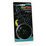 Provides an additional light source from inside the aquarium, as well as necessary oxygen. Includes an integrated air stone. Use gravel to anchor the bubbler. Looks great in a darker corner of an aquarium to bring out the colors of the glofish fluorescent