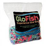 Completes the glofish experience with aquarium gravel that complements the fish. Larger pebbles than typical gravel. Convenient gusseted plastic bags.