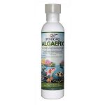 PondCare AlgaeFix is an easy to use water conditioner that effectively controls green water algae blooms, string or hair algae, and blanketweed. Safe for use in ponds and fountains containing live plants and fish. Offered in a variety of sizes.