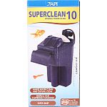 Aquarium volume up to 10 us gallons 45 gallon per hour water flow rate Flow diverter included to more evenly disperse water throughout the aquarium and prevent water splashes Compact, powerful design takes up less space for fish Cleaning efficiency of a l