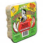 Your backyard birds will love this tasty year round apple treat by C and S. Specially formulated to provide wild birds with much needed energy and creates less waste and mess then other suet cakes. Contains real apple dices.