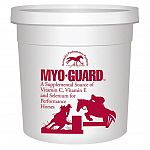 A supplemental source of vitamins and minerals specially formulated for performance horses. Myo-guard contains a unique blend of antioxidants including natural vitamin e, selenium, and vitamin c. Myo-guard will help horses recover from work sooner and ret