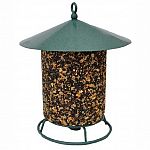 Feeder to display classic feed logs. Classic design that is sturdy and some types of birds just love to peck at the log you insert. Great way to feed birds and an excellent feeder choice.