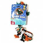 A natural cotton tug toy. Safer and more fun than rawhide. Machine washable. The original Booda rope chew that dogs love! 100% cotton that cleans teeth and exercises gums while they play.