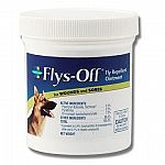 This special formula ointment for dogs protects wounds and sores from house flies, stable flies, face flies and horn flies. It also kills them on contact. 