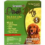 Double Duty Flea and Tick Collar by Sergeant's provides you with a simple solution to flea and tick problems on your dog. Just put collar on your dog and fleas, flea eggs and ticks will instantly start to die and fall off your pet. Ticks may be easily rem
