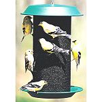 4 QUART Magnum Thistle Feeder is built to survive the elements of nature and provide years of enjoyment. MAGNUM Feeders attract and feed more birds than any other feeder of comparable size.