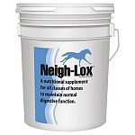  Gastric ulceration is widespread among foals and performance horses. Weaning, sale preparation, training, showing, shipping and other stress related activities can all lead to digestive problems. Neigh-Lox protects the stomach lining from gastr