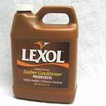 Lexol protects old and new leather from cracking, and premature aging. It is made with the finest tanning oils which bond to the leather fibers, nourishing the leatherand leaving no greasy residue. Use regularly.