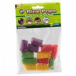 Rice Pops (Small) are a wholesome combination combination of crunchy chews and flavorful fun, made from a tasty rice and corn. Ideal for hand place on the Ware Treat-K-Bob, Rice Pops are a for rabbits, guinea pigs, chinchillas and pet rats