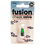 Install this check valve in your aquarium to help prevent back flow when using a variety of accessories. Package contains one check valve.