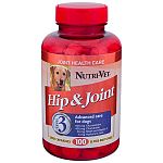 Hip and Joint Veterinary Strength gives your dog a potent blend of glucosamine plus MSM, chondroitin and hyaluronic acid. Designed to improve your dog's joint function. Available in 90 and 150 count.
