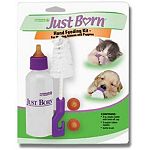 This kit is for nursing kittens, puppies and other small animals. It is best to use with Just Born Milk Replacers. Comes with 3 heat-resistant nipples, 1 bottle and a bottle brush, all can be sterilized in boiling water. 