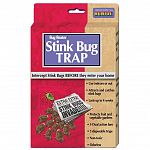 Attracts and captures all stinkbug species. Can be used indoors or outdoors. Long lasting dual action bait- lasts up to 4 weeks. Protects your home and garden against these pesky insects. Contains 3 disposable traps. Non-toxic and odorless.