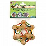 A new twist to the nutty ball toy and chew toy by Ware for small animals.  Rabbits, guinea pigs, and chinchillas cannot resist this chew toy. Multi-color connectors keep the balls together while your pet rolls and chews.