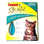 For elimination of fleas ticks and flea eggs and larvae on cats and kittens under 5 pounds.