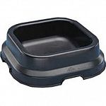 Excellent for all low-feeding stock. This extra heavy-duty injection molded feed pan holds 10 quarts of liquid and includes four convenient handgrip openings for easy handling. It makes an ideal ground pan for water or feed.