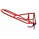 A high quality steel English saddle rack. A place to hold your saddle when not in use. Designed for forward seat saddles. This superior saddle rack provides a great solution to store your dressage saddle or your Saddlebred Saddle. Red Only.
