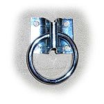 Zinc chromate. Plate Style 24H Hitching Ring in a case of 10. 2 inch.