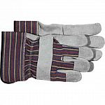 These leather and cotton gloves are great for protecting little hands from cuts and scrapes when working hard in the yard. Gloves feature leather palms, wing thumb, and fingertips. Easy to put on and take off. Available in one size.