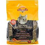Give your pet chinchilla this nutritious and delicious fortified diet by Sun Seed. Made of high protein and high fiber protein pellets for healthy pet chinchillas. Fortified with vitamins and minerals that made this formula a complete diet.