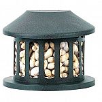 A great way to keep the squirrels away from bird feeders is to place a squirrel feeder in your garden. The Squirrel Diner II Feeder is a metal feeder that holds peanuts, corn and large seed. Has a durable chew resistant powder coated steel body.