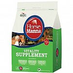 A vitality supplement for the maintenance and conditioning of horses. Enhances the nutritional value of any feed. High protein level (25 percent) for muscle development. Made with max-e-glo stabilized rice bran which provides a 6 percent fat level for ene