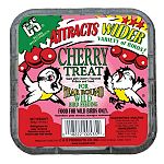 Your wild birds will really enjoy this unique cherry suet treat by C and S. Made with cherry flavoring, this treat will provide the extra energy needed for wild birds. C and S uses the highest quality ingredients to make their tasty suet cakes.