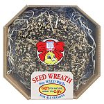 Our Seed Wreath is the perfect gift for the wild birds that provide enjoyment year round. Made the same way as C&S Snak products, it is a great gift idea for the bird lover!