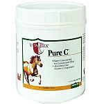 Pure C Vitamin C Equine Supplement by Vita Flex is made with pure ascorbic acid that tastes great and helps your horse produce more collagen and GAGs, a critical part of creating connective tissue. A tasty and economical supplement that is easy to adminis