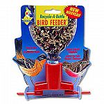 The Soda Bottle Bird Feeder Attachment easily and conveniently transforms any standard soda bottle into a bird feeder. Just fill a soda bottle with wild bird seed and screw it on the dispenser and hang on a hook or tree branch. Available in assorted color