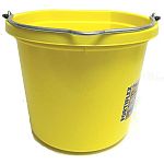Our tried and true Fortiflex's Flat Back Buckets are a favorite among horse owners (and horses too). Made with FORTALLOY rubber-polyethylene blend for exceptional strength and toughness even at low temperatures. 20 qt.