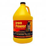 A high iron, high B-Complex liquid vitamin supplement. Trainers highly recommend IRON POWER. Easy to feed liquid contains biotin, and your horse will actually eat this iron supplement--he'll clean up his feed!