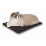 This outdoor heating pad is essential for any outdoor cat owner. Helps to warm up your cat when he is outdoors. Thermostatically controlled to warm to your cat's body temperature when your cat lays on it.