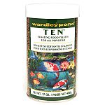 Ten Pond Pellets is made for Koi and Goldfish is easy to digest and formulated to provide your fish with energy and nutrients. This healthy program is a great diet for all types of pond fish and helps to enhance your fish's natural color.
