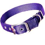 Hamilton's Deluxe dog collar is made from double thick premium 1 inch nylon and the finest and strongest hardware available.Deluxe Double Thick Dog Collar