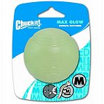 Have fun playing with your dog in the dark with this fun, glow-n-the-dark ball by ChuckIt. This ball will glow for hours if placed under a light for a few minutes to charge up the light. Fun to play with when the sun goes down.