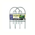 The Round Folding Fence Border 24 in. x 10 ft. by Garden Zone is great for protecting shrubs, flowers and plants. Makes a nice plant and flower border and stakes into the ground for easy set-up. Folds flat for storage.