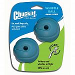 Made from natural rubber. Easy to clean. Twitters and whistles in flight. These dog whistle balls are compatible with the Chuckit ball launcher. Ball comes in a variety of colors and may not be as pictured.