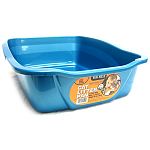  Finally - a basic cat litter box that is odor and stain resistant as well as unbreakable (under normal use). Add on that it is easy to clean and made of high impact plastic - and you've got a product that just can't be beat. 