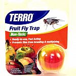 Ready to use and poison free. Fruit fly trap is designed to capture fruit flies in kitchens and other areas around the house. Designed to lure adult fruit flies using the special non toxic attractive liquid. Stops fruit fly breeding.