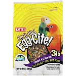 KAYTEE Forti-Diet Egg-Cite! for conures and lovebirds combines farm fresh egg crumbles with nutritious seeds and grains to create a wholesome daily diet to help your pet thrive. Egg-based foods are a perfect choice for maintaining the health of your bird.
