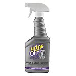Urine-Off Dog/Puppy Sprayer is in convenient sprayer size that is formulated to work on removing urine stains and odors. This bio-enzymatic formula actually removes the urine not just masks it! Use the Urine Finder to find difficult to locate spots on you