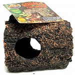 Natural looking log shelter for all shy fish such as catfish, knifefish, eels, some cichlids and more. Green product made from 100 percent plant based resin.