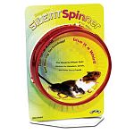 The Super Pet Silent Spinner Wheel has ball bearing technology to make this wheel run silently and smoothly during your small pet's exercise routine. Safe for your pet because their tail won't get caught in the wheel. Wheel has a solid surface.