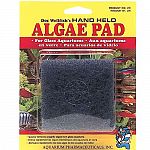 Indestructible cleaning pad made to reach the nooks and crannies of the aquarium. Removes algae quickly and easily. For glass aquariums only.