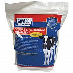 Type b medicated feed to be mixed with dry non-medicated milk replacer powder to make a complete medicated c type replacer. For calves, beef, and non-lactating dairy cattle. For the treatment of bacterial enteritis caused by escherichia coli and bacterial