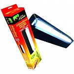 The ESU Slimline Fixture With Desert 7% Fluorescent Lamp includes a daylight fluorescent lamp that is a full spectrum daylight lamp with UVB output for proper calcium absorbtion in desert animals. Removable lens for higher UV output.