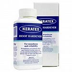 Keratex hoof hardener strengthens, hardens and protects cracked, chipped, weak, and splitting hooves. Keratex Hoof Hardener strengthens weak, worn and cracked hooves by improving the molecular structure.